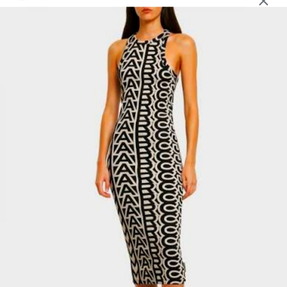 Marc Jacobs NWT Robbed Monogram Dress